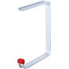 Alberts 856847 - Gancio da soffitto, in alluminio