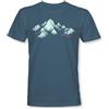 minifan T-Shirt da uomo Berg: Beloved Mountains - T-Shirt da arrampicata in montagna da uomo MTB - Regalo per escursionisti - Attrezzatura outdoor per alpinisti, Nero , L