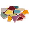 Rayher 14863990 Fun Ceramica Tessere Per Mosaico In Argilla Smaltata, Poligonali, 500G, Ca. 380 Pezzi, Colori Arcobaleno, Per Lavori Creativi E Fai-Da-Te, Interni Ed Esterni