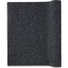 Casatessile Tappeto passatoia corsia Oscar al Metro Fondo Impermeabile, Zerbino per Ingresso, Porta di casa, Corridoio, Cucina, Ufficio e Negozi - Nero, Largo 100 cm.