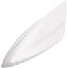 CGEAMDY Antenna Pinna Squalo, Pinna Di Squalo Copertura Am/Fm Segnale Antenna, Decorazione per Modificare L'aspetto Dell'auto, Antenna per Auto Universale per Auto Suv Camion Furgone(Bianco)