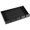 Segbeauty Vassoio Clipper Organizer, Segbeauty Salon Anti-slip Barer Clipper Tray con 4 tacche Professional Hair Trimmer Holder Parrucchiere Barber Tools Box Black
