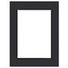 nielsen Conservation Passepartout 2,2 mm, formato esterno 30x40 cm per immagini DIN A4, nero liscio