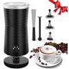 morpilot - Montalatte elettrico 4 in 1, schiuma calda e fredda, 240 ml, 400 W, con controllo della temperatura Strix, funzionamento silenzioso, per caffè, cappuccino, nero