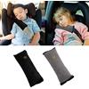 Bemodst Cintura di sicurezza per auto, imbottitura per cinture di sicurezza, universale, morbida, per bambini, ragazzi, ragazze, 2 pezzi, 10 x 30 cm