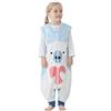HAHASHOW Sacco Nanna con Piedini per Bambini 1-3 Anni Senza Maniche Orso