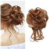 Generic Chignon per donne Chignon disordinato Pezzo Scrunchie Estensioni dei capelli Updo arruffati Chignon con elastico Estensioni coda di cavallo ricci ondulati Chignon sintetico per donne Ragazze Chignon