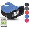 WALSER Premium seggiolino auto ISOFIX, seggiolino auto 125-150 cm, seggiolino auto Andy ultima norma 2024 ECE R 129, seggiolino auto bambino nero/blu