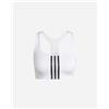 Adidas 3stripes W - Bra Training - Donna - Bianco