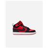 Nike Court Borough Mid 2 Ps Jr - Scarpe Sneakers - Rosso