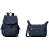Kipling City Pack S, Zaino Donna, Blu, Taglia Unica, Borsa a Tracolla, Donna, Blue Blue 2