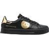 VERSACE JEANS COUTURE Versace Couture Scarpe Sneakers Uomo in Pelle 75YA3SK1 Fondo Court Nero (41)