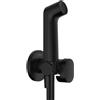hansgrohe Bidette rubinetteria bidet, 29230670, Bidette nero opaco [Rubinetteria Bagno > Bidet / Set Doccetta WC]