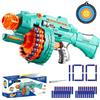 Amerrly Giocattolo Foam Blasters per bambini - Pistola elettrica automatica con 100 palline di schiuma, tamburo rotante con 20 dardi, giocattolo per bambini da 8 anni, regali per bambini