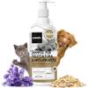 animigo SHAMPOO SECCO PER CANI E GATTI, Prodotto Naturale e Delicato per Pelle e Pelliccia, Lozione di Aloe Vera, Burro di Karitè e Avena, Lava il pelo Sensibile del tuo Cane o Gatto Senza irritarlo- ANIMIGO
