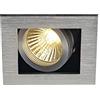 SLV lampada a incasso da soffitto KADUX 1 / faretto, lampada a stelo, faretto da soffitto, lampada da soffitto, lampada a incasso LED, illuminazione per interni / GU10 50W alluminio