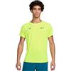 Nike T-shirt da uomo Nike Rafa Challenger Dri-Fit Tennis - Giallo