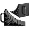 AUTOLIGHT 24 2 x cunei con manico, 15 x 10 cm, cunei dei freni, rimorchi, auto, roulotte, plastica