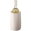 Vacu Vin Hexo Raffreddatore per Vino 2-in-1 - Riutilizzabile Sand - Glacette in Materiale Riciclato per Bottiglie Standard