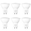 Akynite Faretto GU10 LED 5W Luce Naturale 4000K 500LM, 120 gradi, AC 230V, 50mm MR16 GU10 50W Alogena Equivalente, non dimmerabile, Lampadine GU10 LED 4000k per Cucina Bagno, set di 6