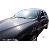 J&J AUTOMOTIVE | Deflettori d'Aria Antiturbo per 147 5-Porte 2001-2010, Set di 2 Pz, Nero, Antivento, Antipioggia, Fume' Oscurati