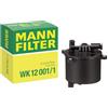 Mann Filter MANN-FILTER WK 12 001/1 Filtro carburante - per Autovetture + veicoli commeriali