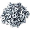 SOTECH 100 x Dadi a Griffe M8 x 10 x 20 mm con 4 Griffe per il Fissaggio di Parti di Mobili Dado con Griffe Manicotti da