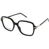 Marc Jacobs Marc 593 807 | Occhiali da Vista Graduati | Prova Online | Plastica | Quadrati | Nero | Adrialenti