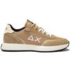 SUN68 Sun 68 Chan Mesh Sneaker Beige da Uomo Z34129-16