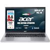 Acer Notebook NUOVO - Monitor 15.6 Full HD - Memoria SSD 256GB - CPU Intel i3 fino a 2,8ghz - Ram 8GB - Ingresso LAN, HDMI, USB - Windows 11 Home - PRONTO ALL'USO