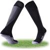 Cosysparks Calzettoni Calcio Bambino, Anti-Slip Calze Calcio Bambino Calcio Calze da Calcio per Bambini Traspirante Calza Sportive Training Rugby Calze Hockey da Ragazzo Grils Età 5-12 (Nero)