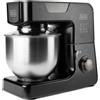 Black & Decker BLACK+DECKER - Impastatrice 1000W. Ciotola in acciaio inossidabile da 5,2L. 8 velocità + funzione Turbo. Coperchio anti-schizzi. Piedini antiscivolo. Nero BXKM1000E
