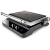 Black & Decker BLACK+DECKER BXGR2000E Grill Elettrico, 2000 W, Acciaio Inossidabile, Bistecchiera elettrica colore Nero