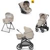 Inglesina - Trio Aptica 2024 Con Seggiolino Auto Darwin Isize Pashima Beige - telaio Palladio Black