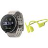 SUUNTO VERTICAL TITANIUM SOLAR SAND + CUFFIE SONIC Orologio GPS