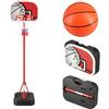 Nils Extreme Canestro da basket portatile per bambini 117 - 140 cm