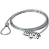 Logilink NBS002 - Lucchetto di sicurezza con codice numerico, 1,50 m