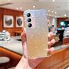 JIEZUIMEI Case per Samsung Galaxy A34 5G Custodia Glitter TPU Silicone(Oro)