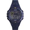 Lorus Orologio digitale al quarzo da uomo con cinturino in silicone, Blu - R2383PX9