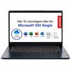 Lenovo IdeaPad Slim 1i Laptop | Display Full HD da 14 | Intel Celeron N4020 | 4 GB RAM | 128 GB SSD | Scheda grafica Intel UHD 6000 | Win11 Home | QWERTZ | Blu | incl. Microsoft 365 | 3 mesi Premium