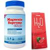 Generico Natural Point - Magnesio Supremo Ciliegia 150 gr + H2o Omaggio - rigenerante fisico e mentale - Senza Lattosio, Senza Glutine