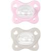CHICCO DUAL SOFT SUCCHIETTO ROSA 2-6 MESI 2 PEZZI