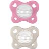 CHICCO DUAL SOFT SUCCHIETTO ROSA 6-16 MESI 2 PEZZI