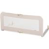 hauck Sleep N Safe Plus, Beige - Sponda Letto Bambini da 18 Mesi a 5 Anni - Grande 108 x 50 x 44 cm - Protezione per Dormire in Sicurezza - Pieghevole e Portatile