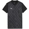 PUMA teamGLORY Jersey Wmns, Maglietta da Calcio Adulti Unisex, Black White, M