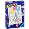Ravensburger Creart Serie E Coniglietto con palloncini di Ravensburger
