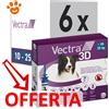 Ceva Vectra 3D Dog Blu 10-25 kg - Offerta [PREZZO A CONFEZIONE] Quantità minima 6 Confezioni