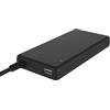 Itek Alimentatore Universale Slim per Notebook 90W con 12 connettori, porta USB 5V1A, 100/240VAC, 9.5/24VDC (Gomma soft-touch), Nero