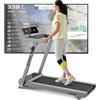 LOTTO Genio Tapis roulant elettrico pieghevole,3.75 CV,max.120kg,Bluetooth,Anyrun/Kinomap/Zwift,inclinazione automatica su 12 livelli,computer LED,1-16km/h,125x45cm,36 programmi, chiave di sicurezza