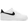 NIKE AIR FORCE 1 (GS) BIANCO/NERO